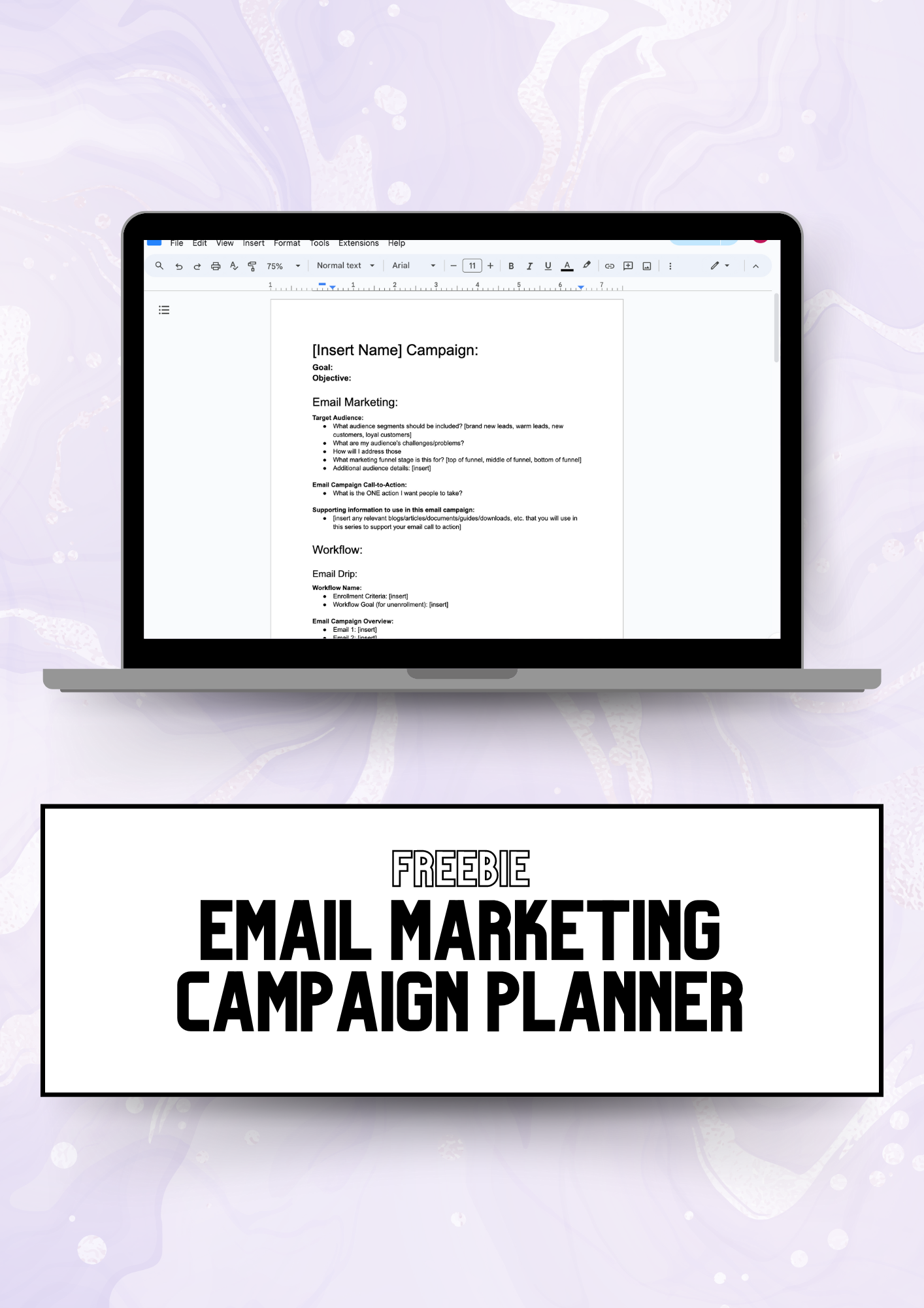 Email Marketing Campaign Planner
