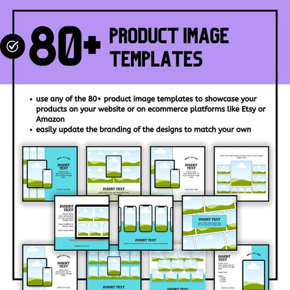 80+ product listing templates