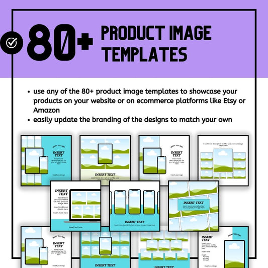 80+ product listing templates
