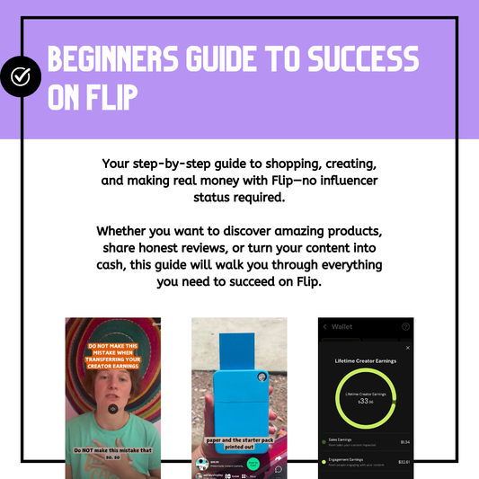 The Beginners Guide to Success on Flip
