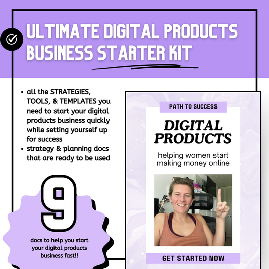 Ultimate Digital Products Business Starter Kit
